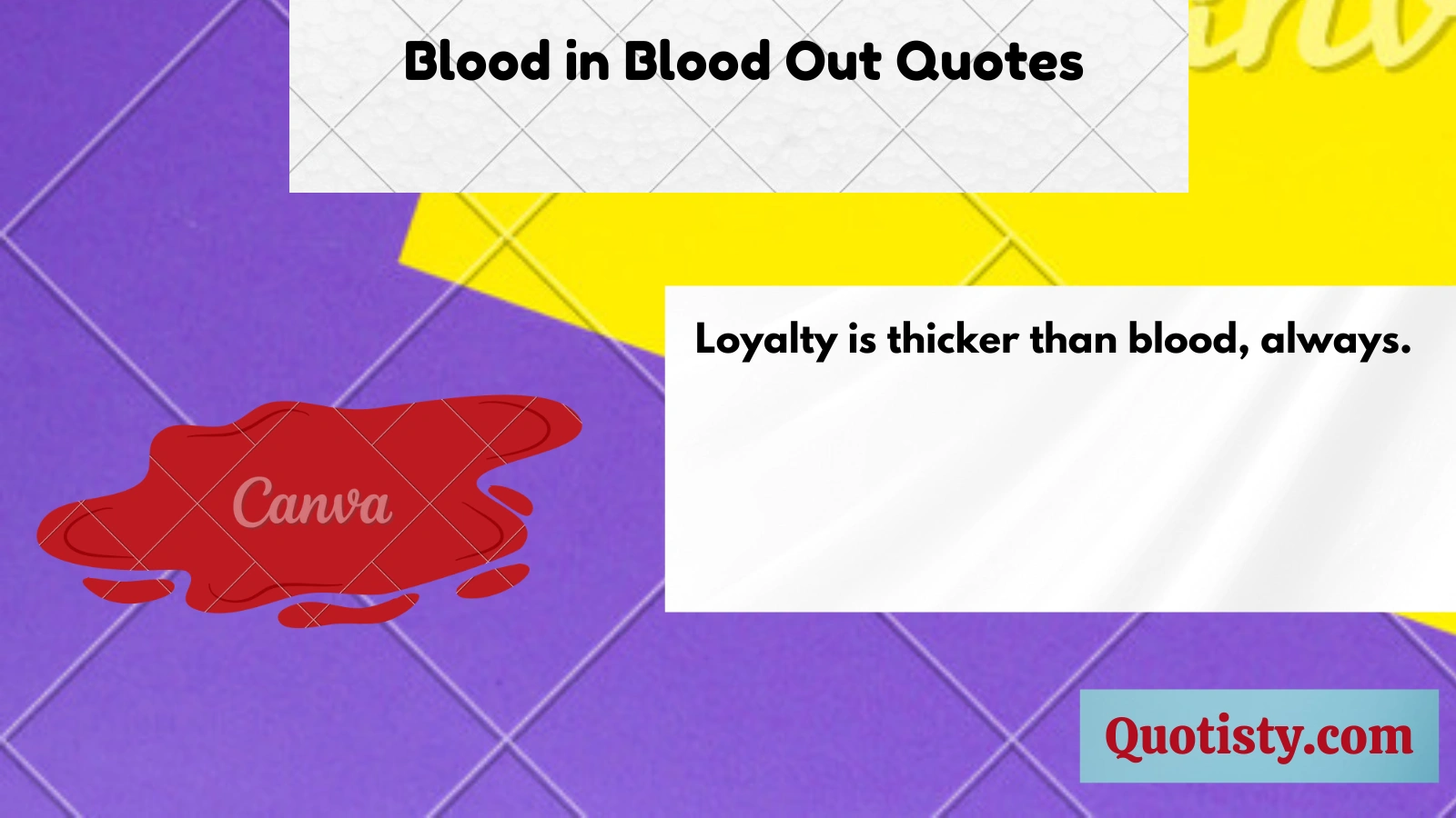 Blood in Blood Out Quotes 