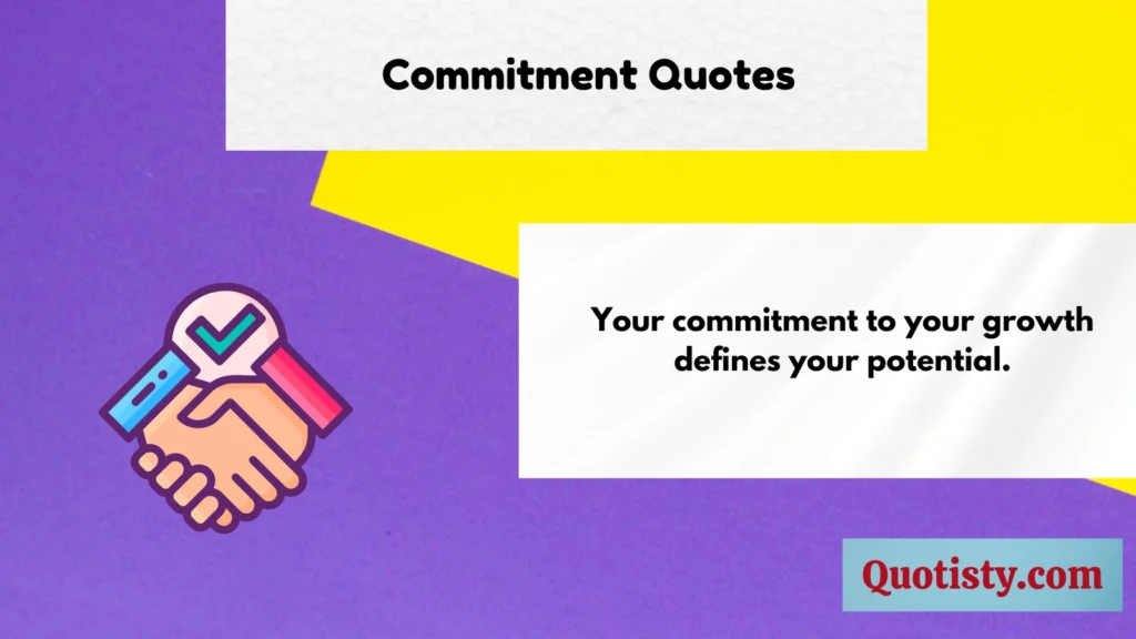 Commitment Quotes 