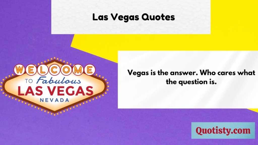 Las Vegas Quotes 