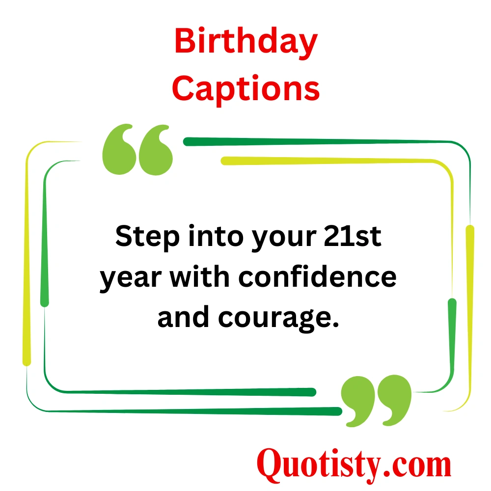 Birthday Captions