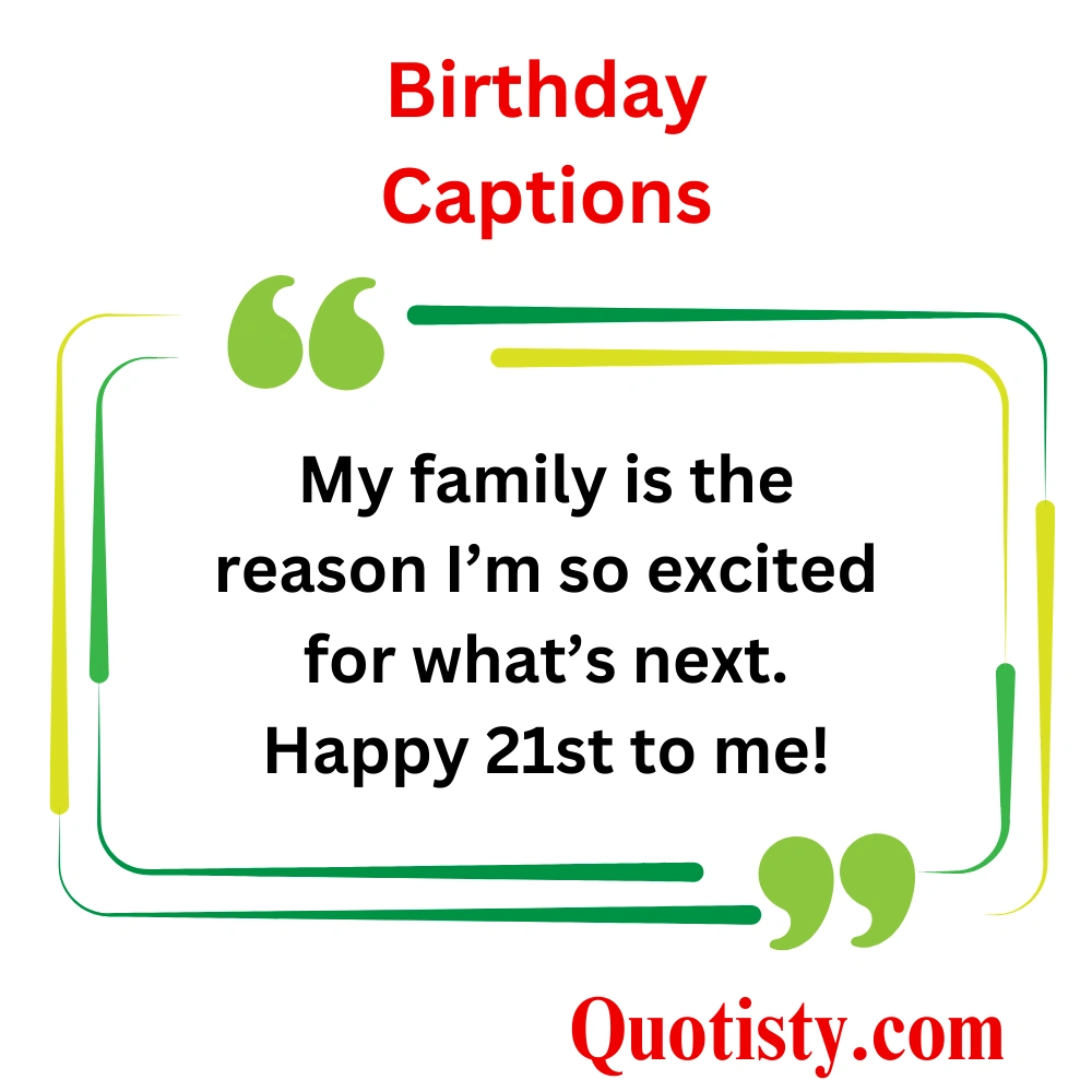 Birthday Captions