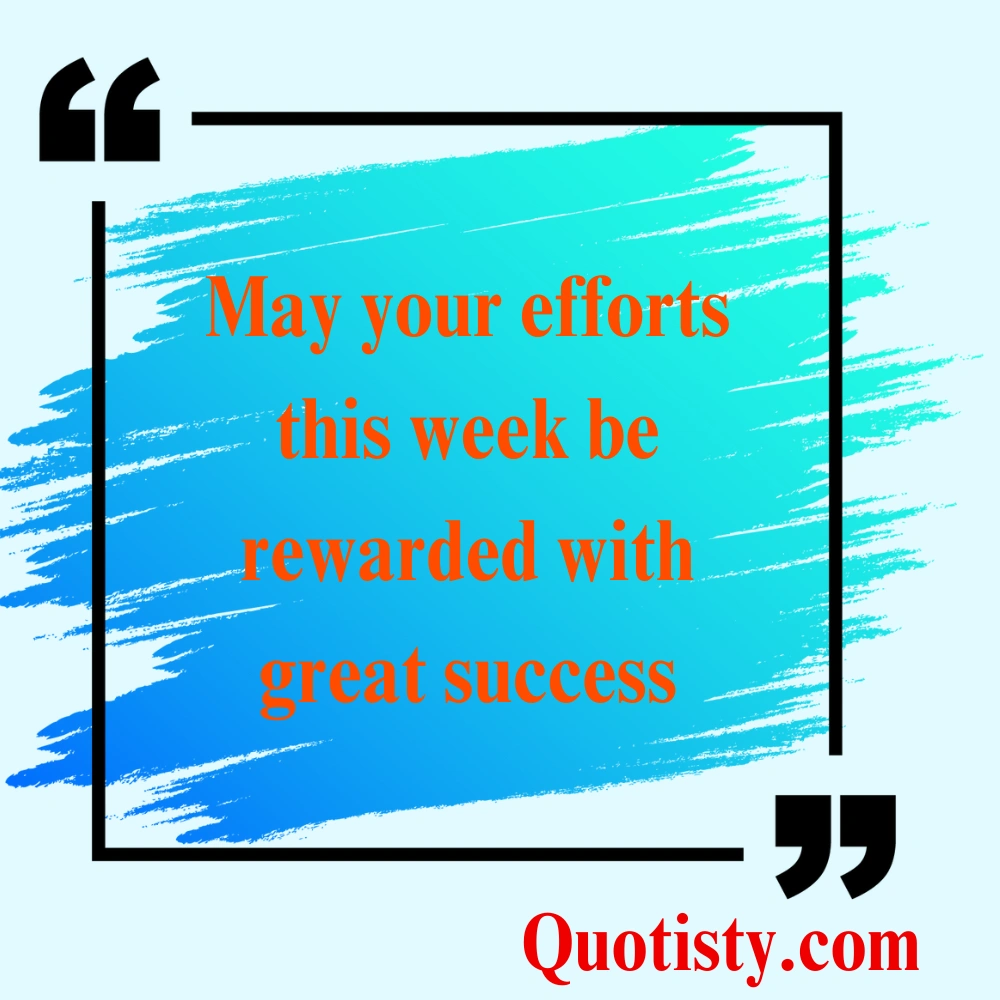 Blessings for a New Week