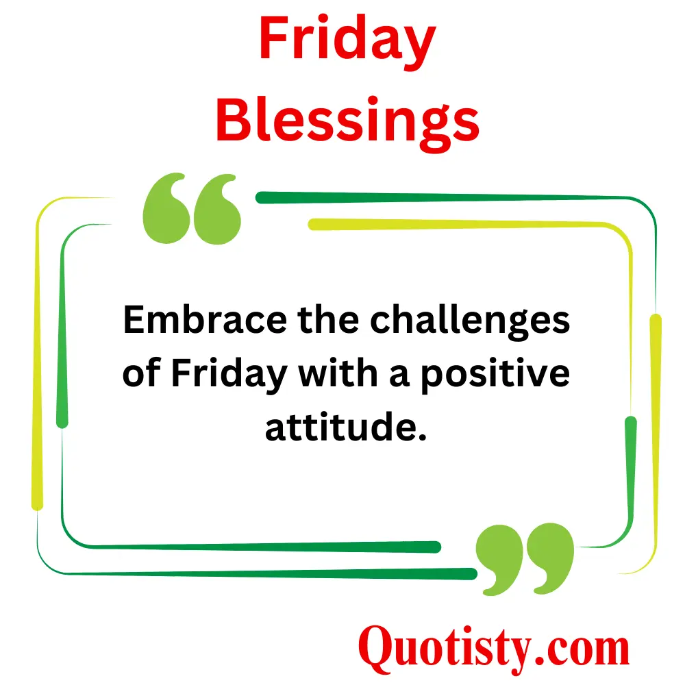  Inspirational Friday Blessings