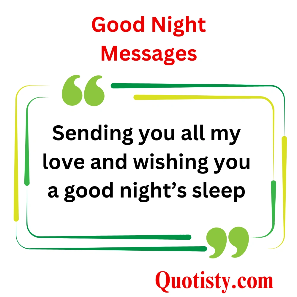 Good Night Messages