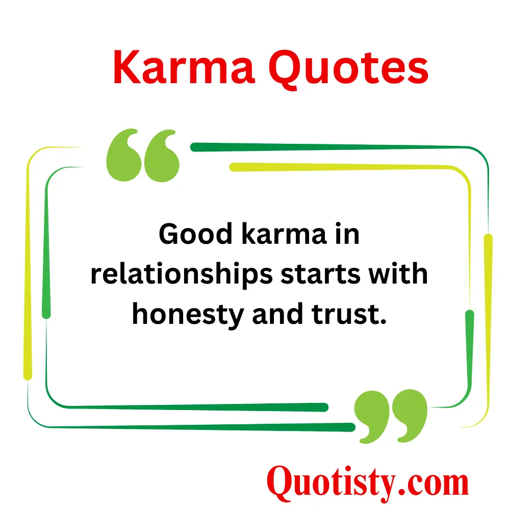 Karma and Relationships