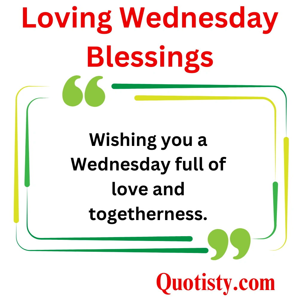 Loving Wednesday Blessings