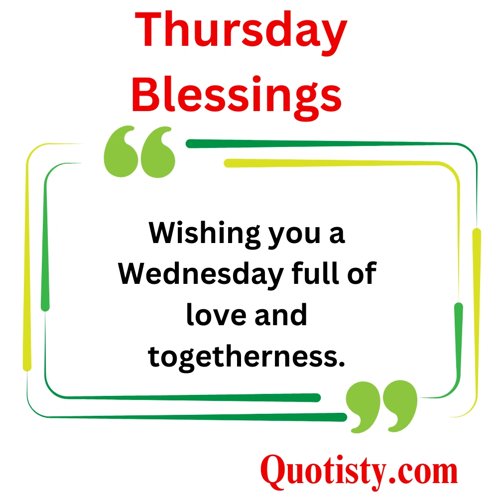 Thursday Blessings 