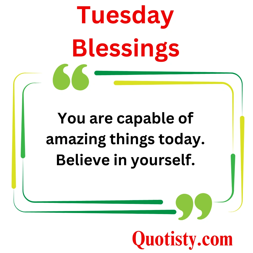 Tuesday Blessings